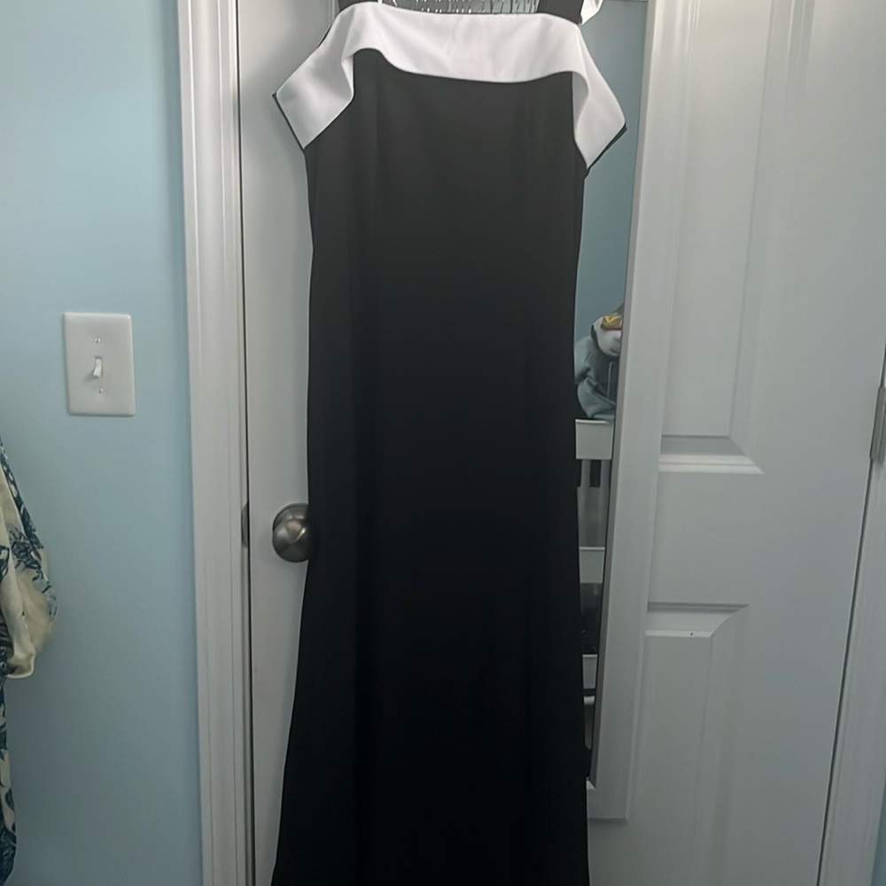 Black and White Dress